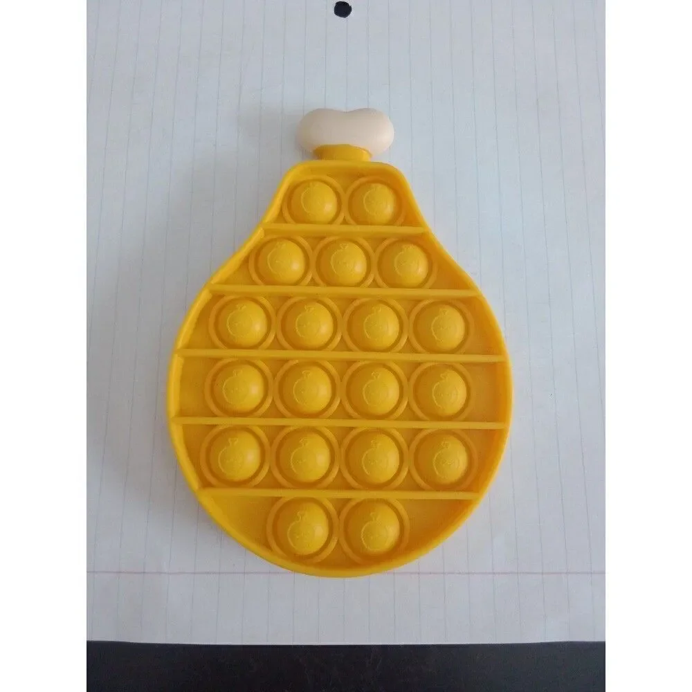 Fidget Toy Fried Chicken Leg Food Silicone Sensory Pop